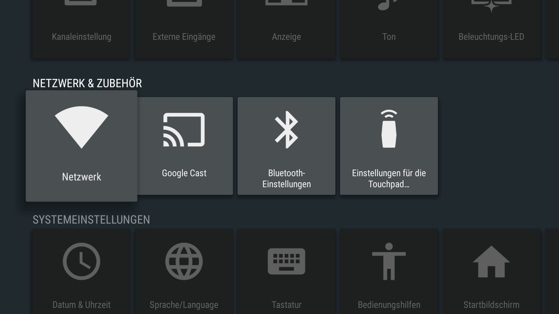 Android – Netzwerkeinrichtung