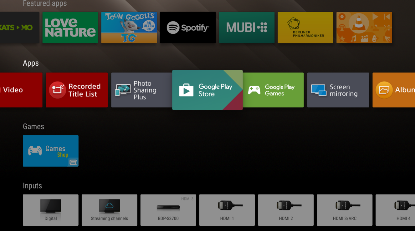Полица со апликации за Android