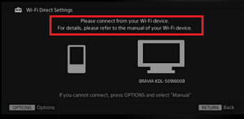 Çonexión Wi-Fi Direct