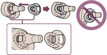 Verifique el ajuste de los ganchos para la orejas
