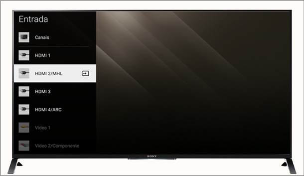 Android Tv Nao Ha Imagem Ao Usar Uma Conexao Hdmi Em Minha Android Tv Sony Brasil