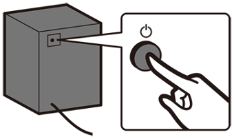 Press the power button