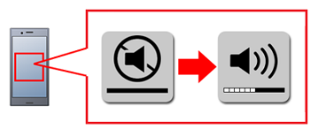 Increase Volume on your device