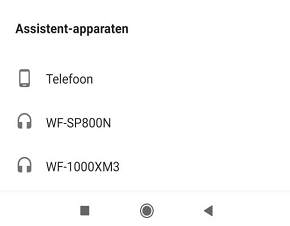 Assistent apparaten