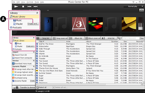 Schermafbeelding wanneer [Aanmaken en bewerken] is geselecteerd. Voor meer informatie over de procedure raadpleegt u de tekst.
