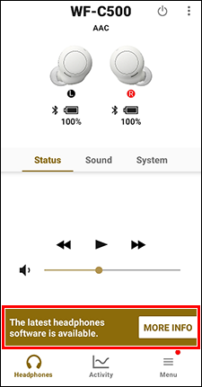 Firmware Update to Version 1.0.7 | Sony AU
