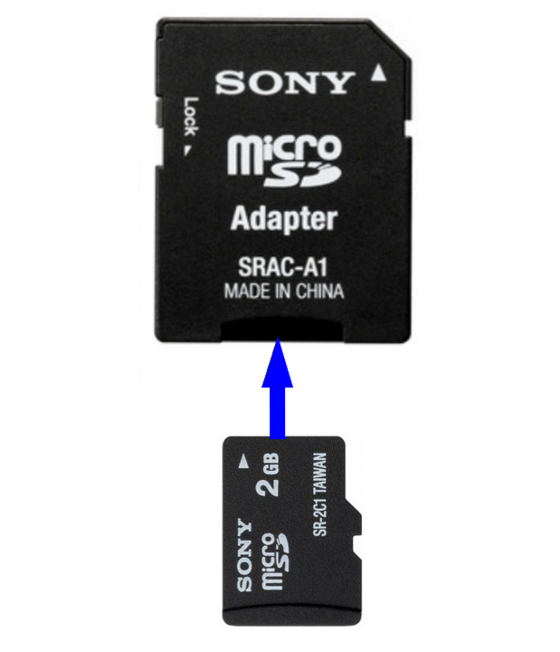 SD card adapter