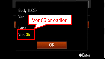 버전은 화면 중앙에 표시됩니다.