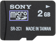 Image of the card logo surrounded by a border