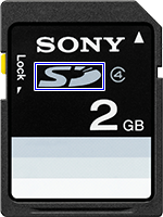 Image of the card logo surrounded by a border