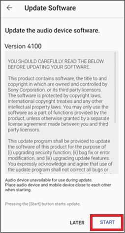 Firmware Update to Version 4100 | Sony USA