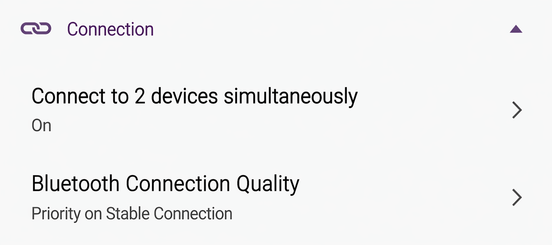 Ekran aplikacji Sound Connect