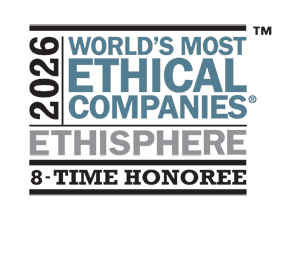 2025 WORLD'S MOST ETHISPHERE COMPANIES ETHISPHERE 8-TIME HONOREE