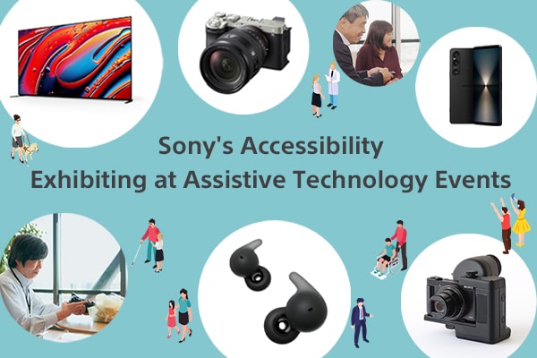 Sony's Accessibility Exhibiting at Assistive Technology Events