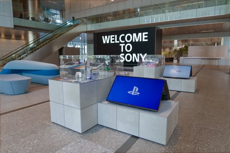 The New Sony City Entrance Hall: Sharing Sony's "Journey" and its "Now"