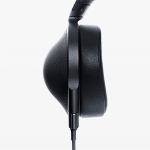 Front view of one side of the headphones