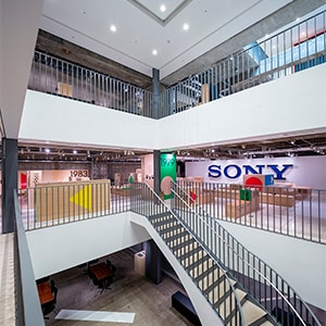 Ginza Sony Park exhibition space