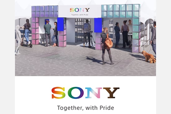 SONY Together, with Pride