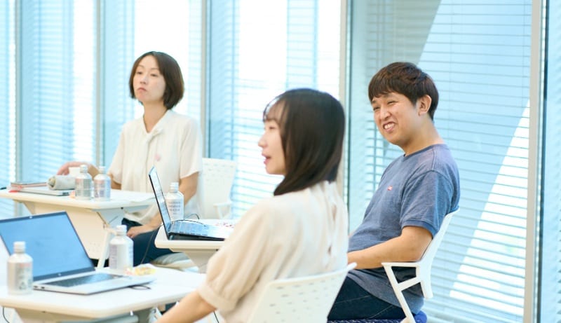 Scenes from the event: Yoshikawa, Kikuchi and Nozaki