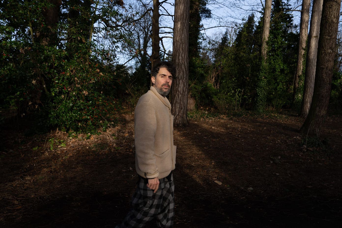Edgar Martins taking a walk in the park