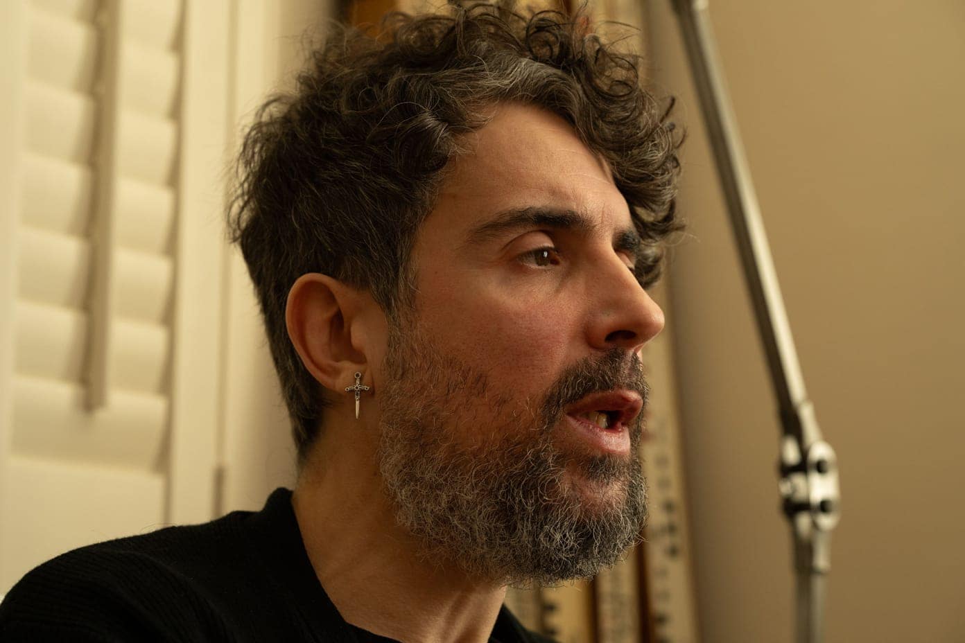 Edgar Martins in conversation at home office
