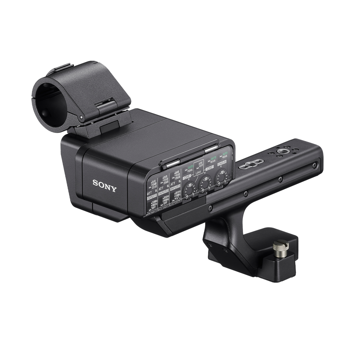 XLR Handle with 96kHz/32-bit float recording for ILME-FX5