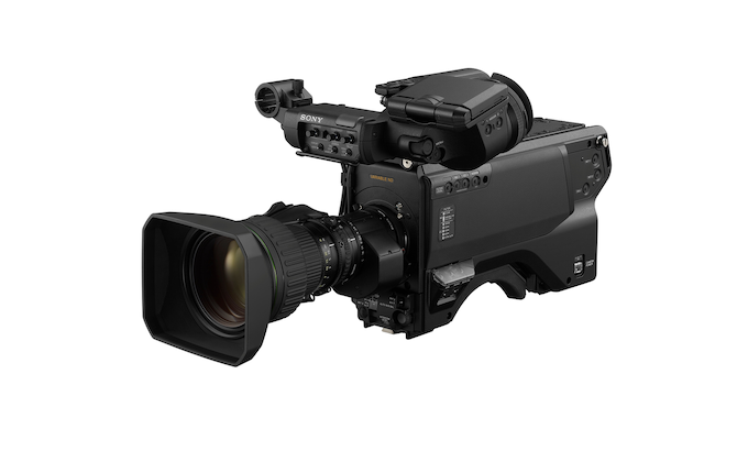 HDC-3500RV | 2/3-<em>calowa</em> przenośna kamera systemowa 4K z przetwornikiem 3-CMOS i fabrycznie zainstalowanym filtrem ND o zmiennej gęstości - Sony Pro