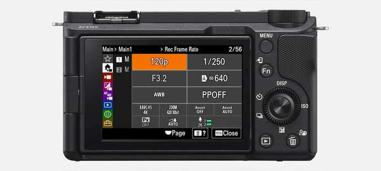 ZV-E10M2 Specifications | Cameras | Sony Ethiopia