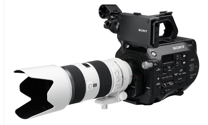 FS7 Handheld Camcorder - 4K HDR - Sony Pro