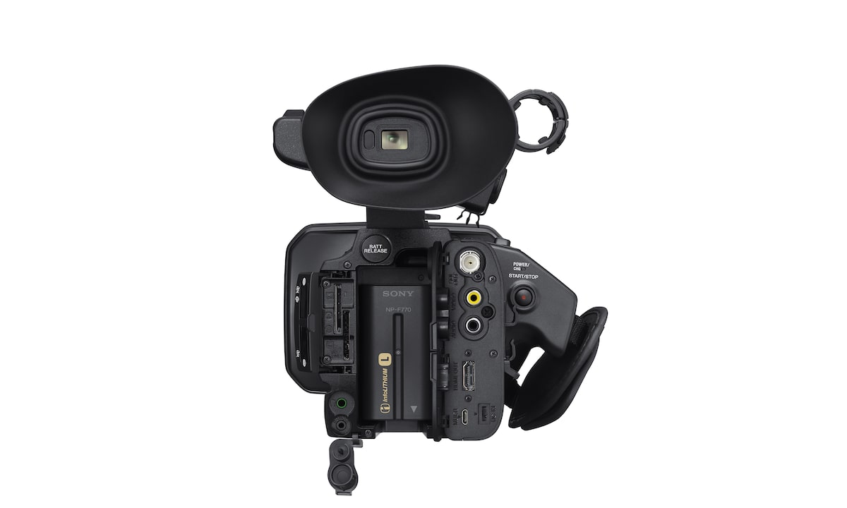 PXW-Z150 4K HDR Handheld Camcorder - Sony Pro