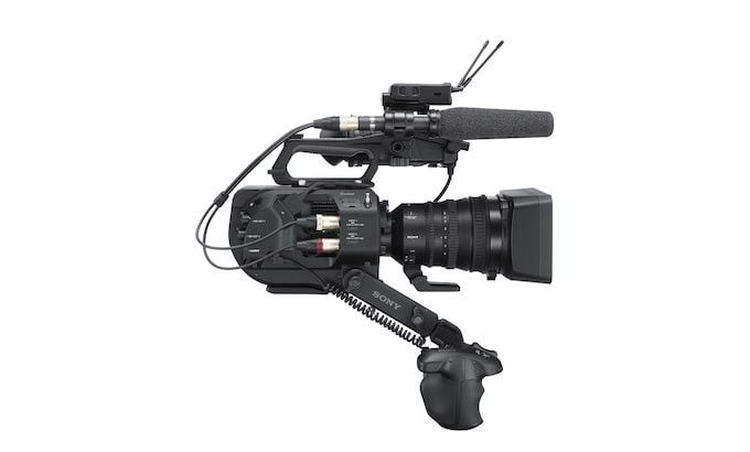 FS7 II Handheld Camcorder - 4K HDR - Sony Pro