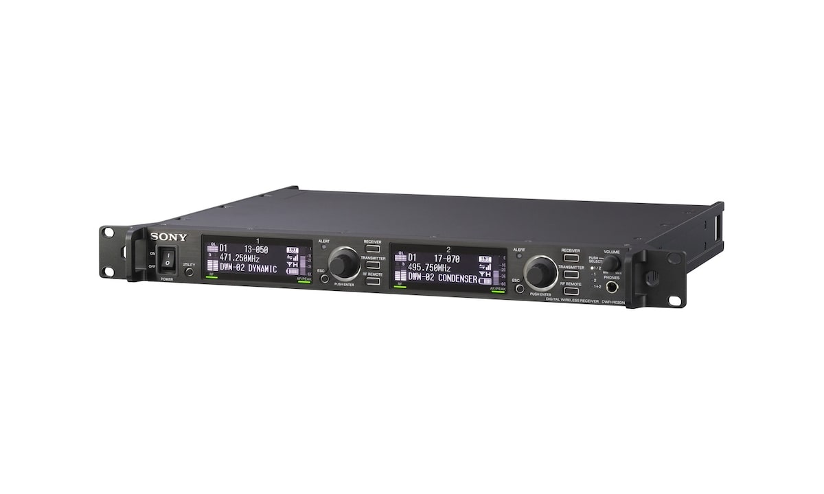 DWR-R02DN Digital Wireless Receiver - Sony Pro