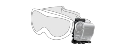 BLT-UHM1 Universal Head Mount Kit for Action Cam | BLT-UHM1 | Sony