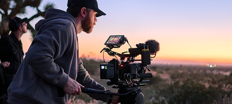 Sony FX5 configured as a compact professional cinema production rig