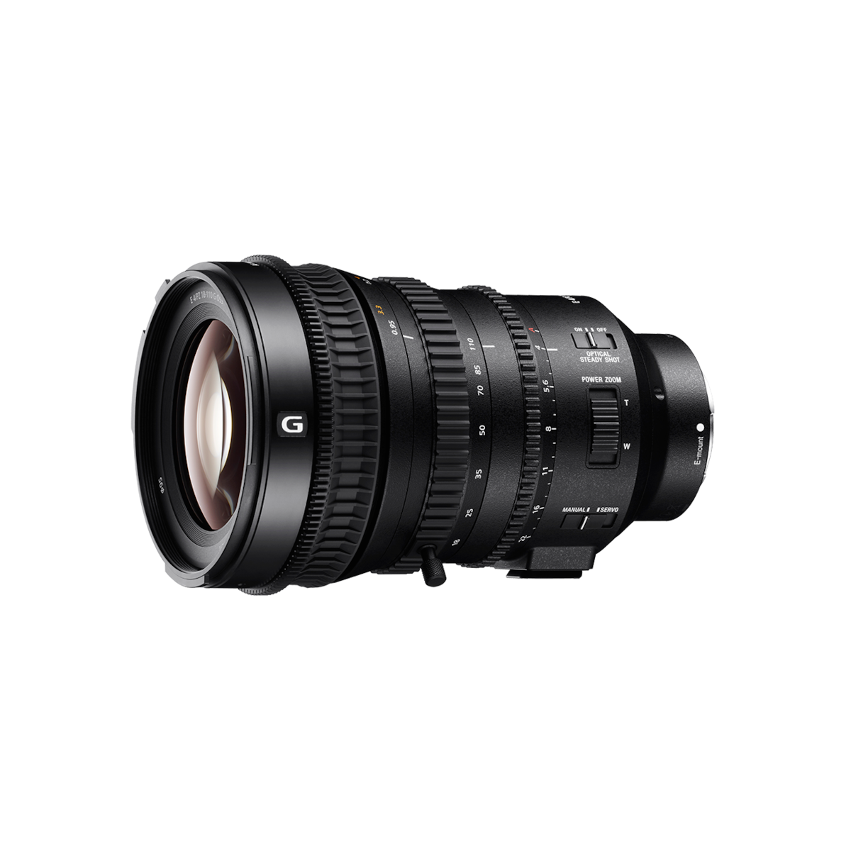 E PZ 18–110 mm F4 G OSS APS-C Standard Power Zoom G Lens with Optical SteadyShot
