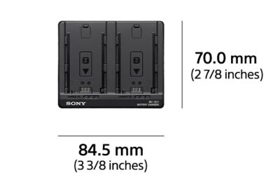 Battery Charger For High-Capacity NP-FZ100 Batteries (x2) With USB Power Delivery (PD) Support Batterie Sony Np-bx1