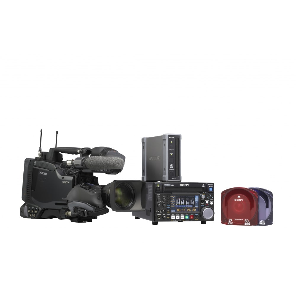 PDW-HD1500 XDCAM HD422 50Mb/s Professional Disc Recorder - Sony Pro