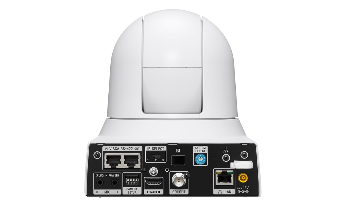 SRG-X120 4K PTZ Camera with 12x zoom and NDI®|HX capability - Sony Pro
