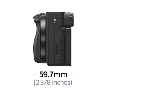 Câmara montagem tipo E Alpha 6400 de Sensor APS-C | Sony Angola