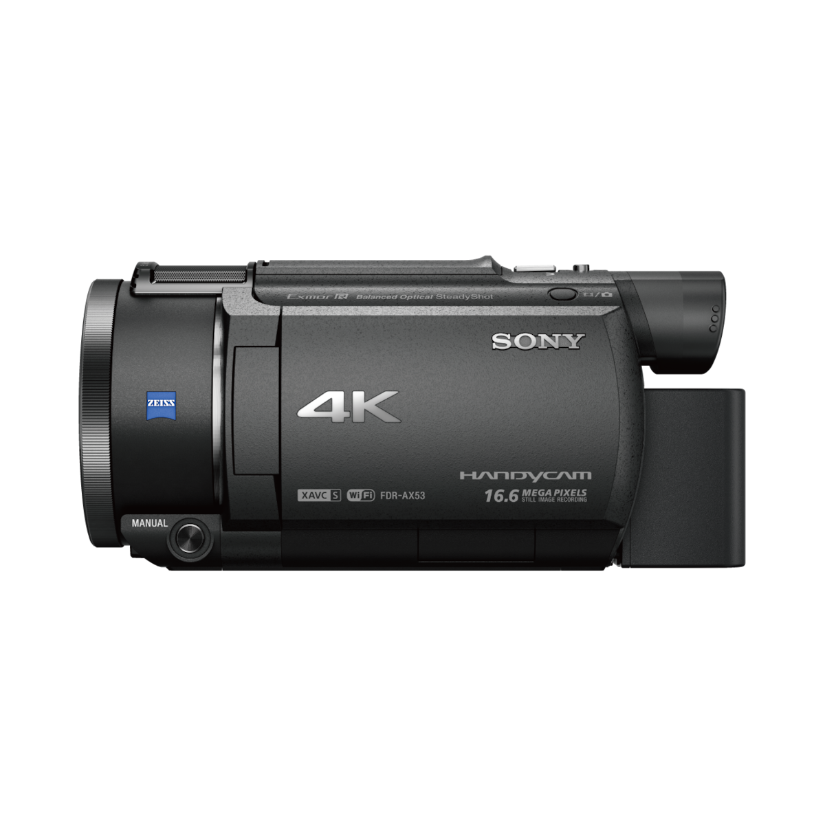 AX53 4K Handycam® with Exmor R® CMOS sensor