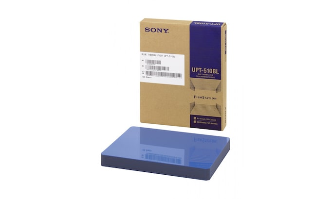 Niebieska błona termiczna UPT-510BL do drukarek <em>UP</em>-DF550 i <em>UP</em>-DF750 - Sony Pro