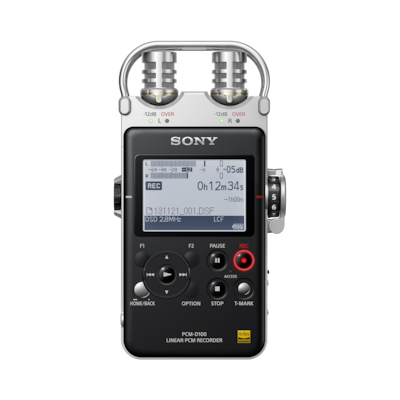 Portable High-Resolution Audio Recorder | PCM-D100 | Sony