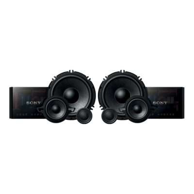 6” ½ (16cm) 3-way Component Speakers