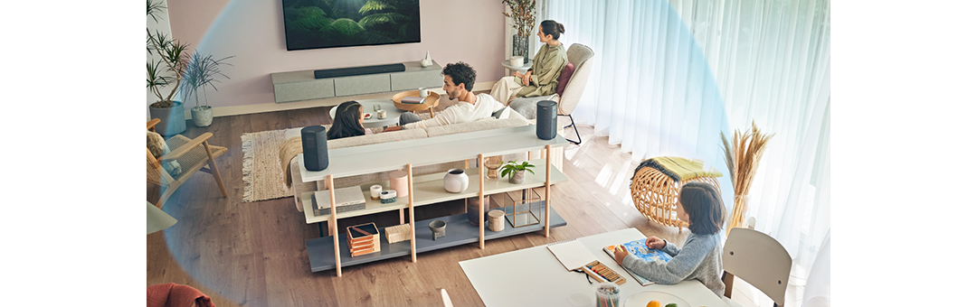 Khám phá 360 Spatial Sound rộng với loa sau bán rời từ Sony