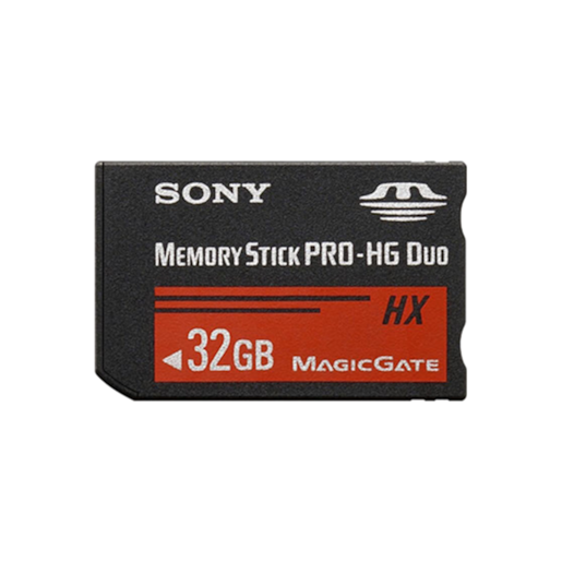 32GB Memory Stick Pro Duo™ High Speed 50MB/sec