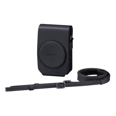 Sony Bolsa de transporte blanda LCS-RXG para las cámaras de la serie RX100 en Negro