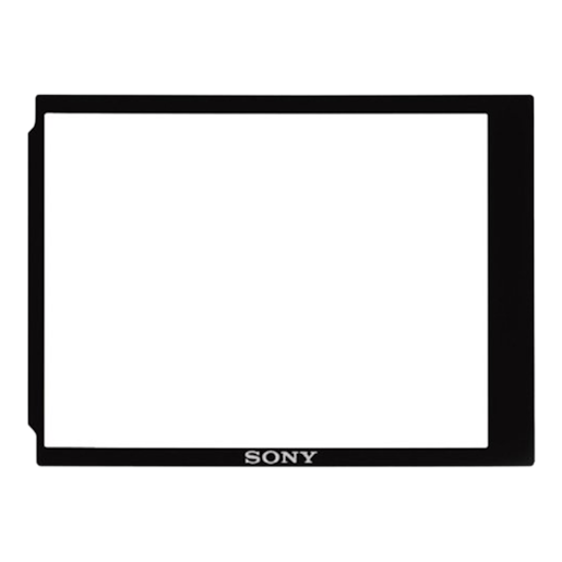 Hoja protectora de LCD para Cyber-shot™ RX1 / RX100 y α7 II
