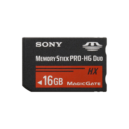 16GB Memory Stick Pro Duo™ High Speed 50MB/sec