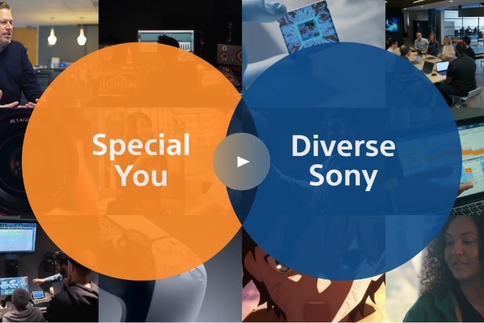 YouTube動画を再生 新しいタブで開く Sony's People Philosophy - Special you, Diverse Sony: Employees【ソニー公式】