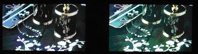 フロントプロジェクター実写画像比較